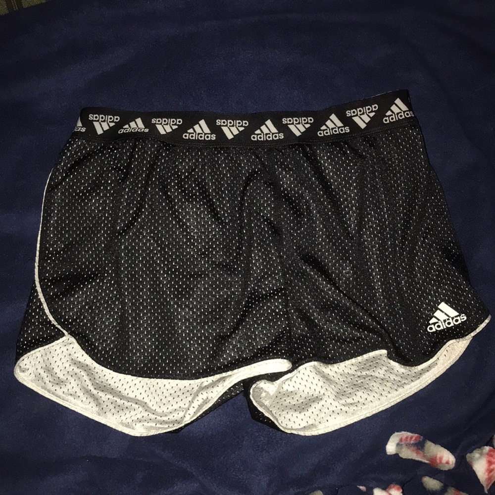 Reversible adidas shorts